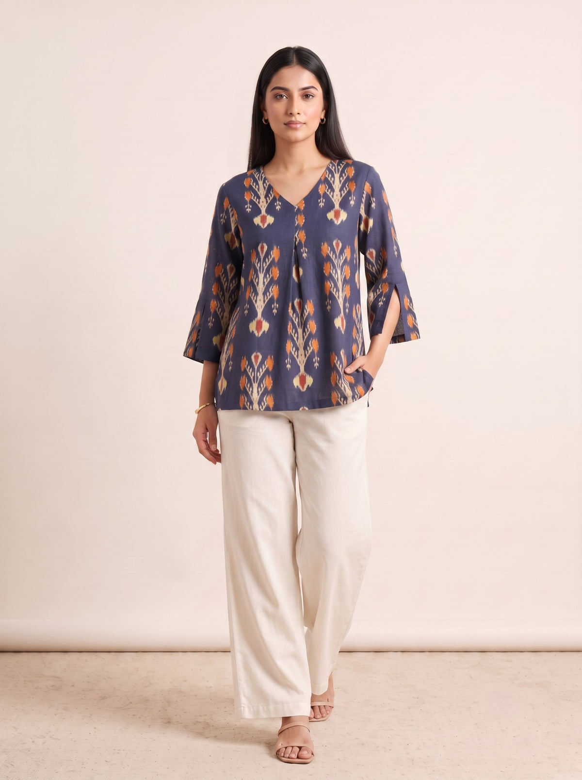 Evy Bell Sleeved Top