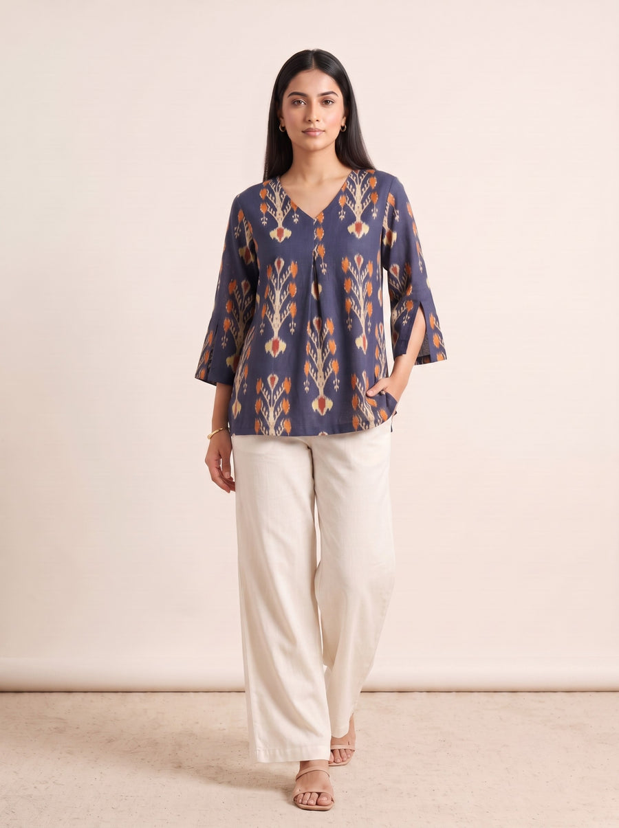 Evy Bell Sleeved Top