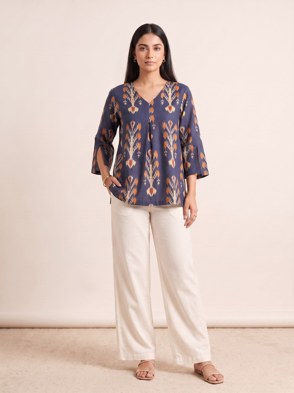 Evy Bell Sleeved Top