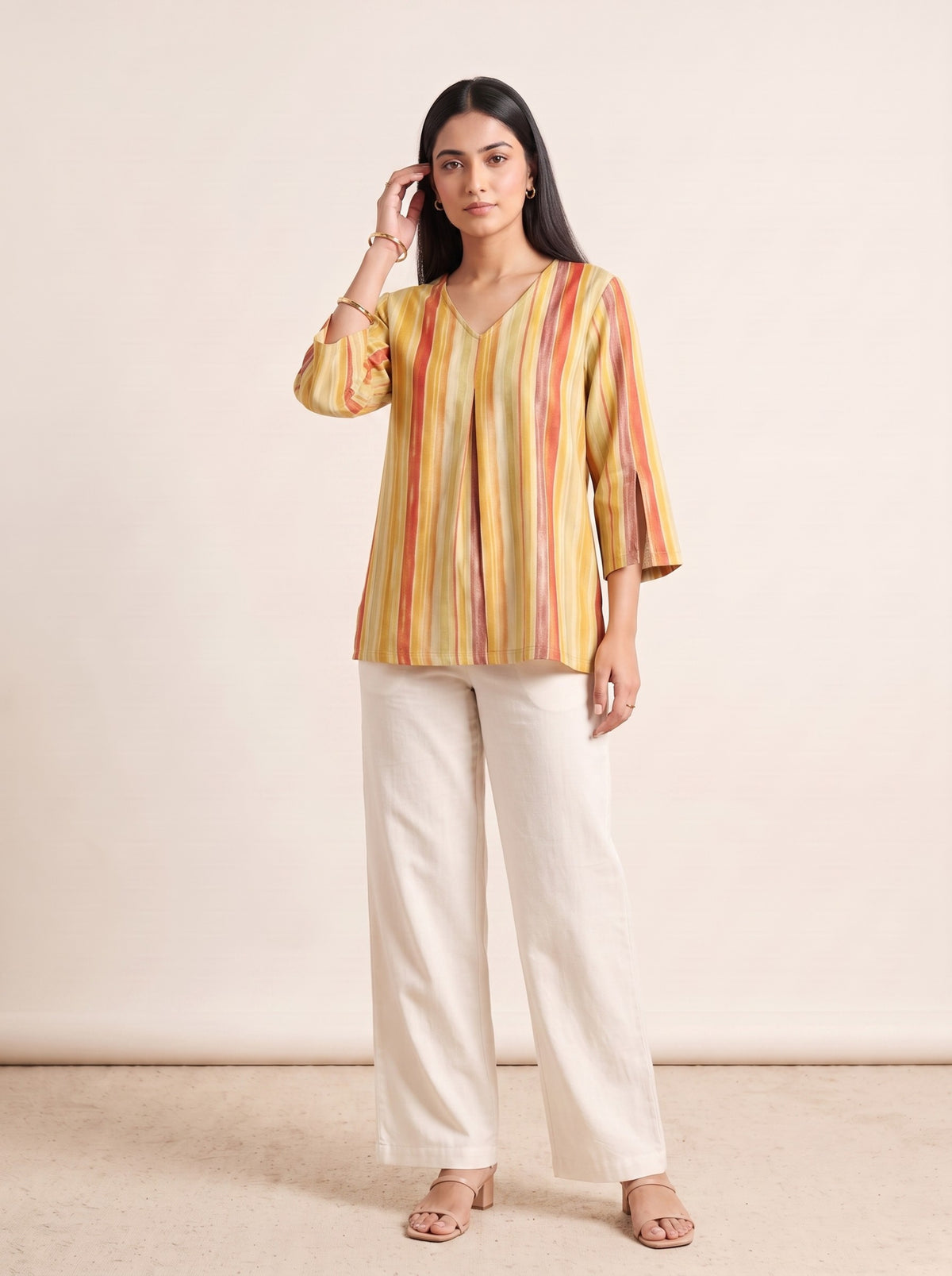 Evy Bell Sleeved Top