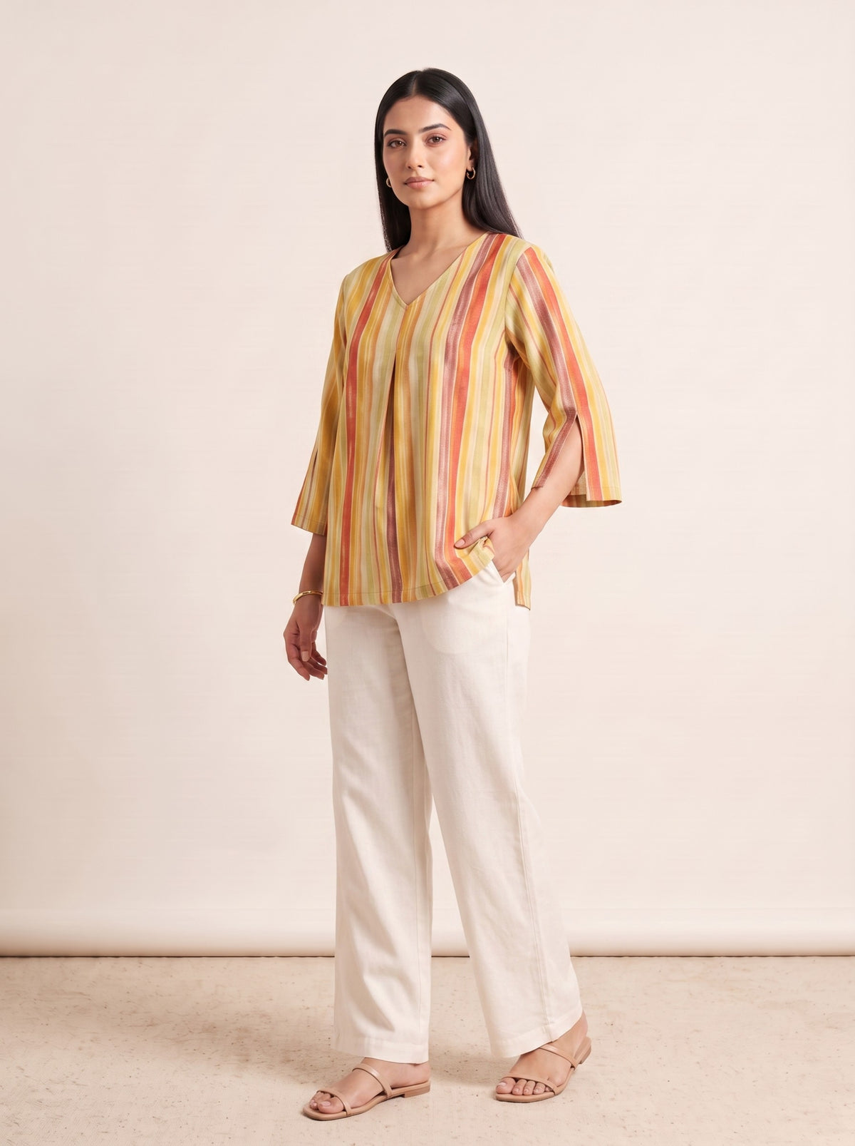 Evy Bell Sleeved Top