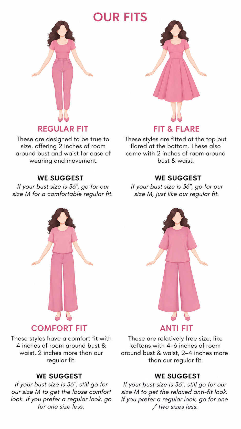 Size guide reference